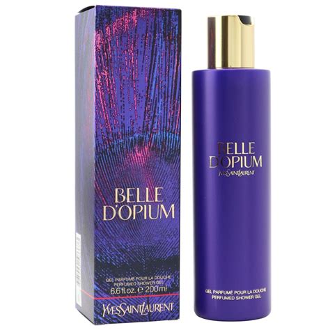 YSL opium shower gel